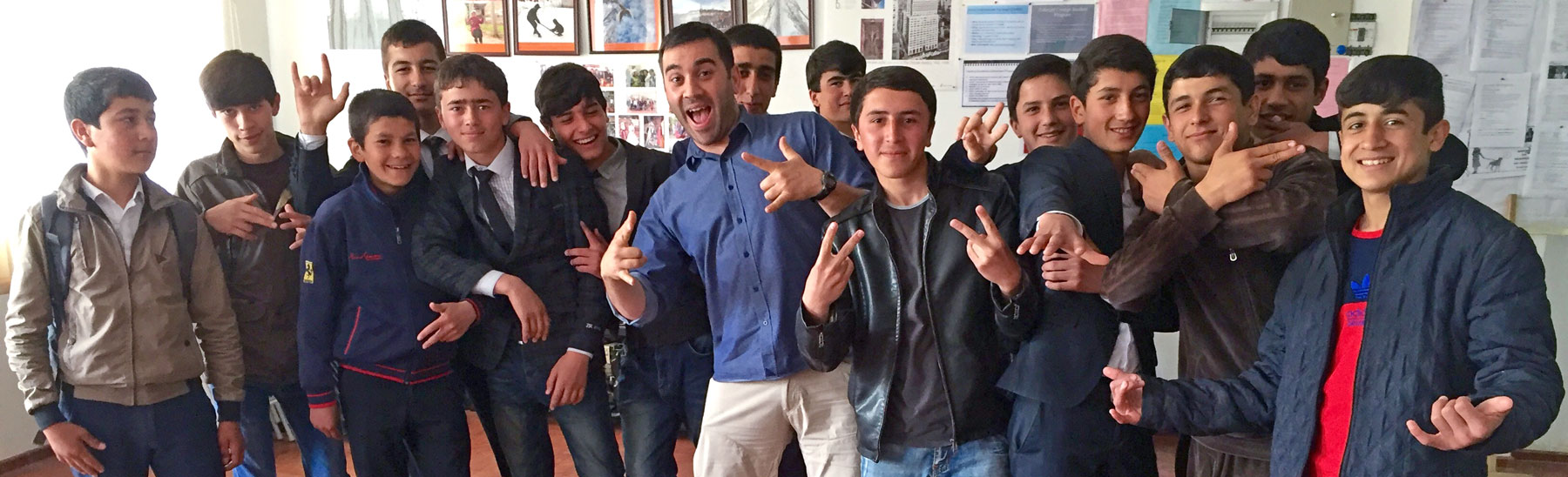 Meeting With Youth in Tajikistan