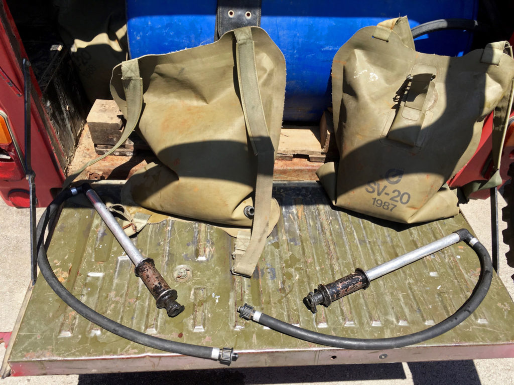 These failing backpack systems are the primary tools that the firefighters have at their disposal to combat wild fires. Replacing the worn-out, ineffective systems with new ones will dramatically reduce the risk to the firefighters and greatly improve their ability to protect the homes and livelihood of the people in their district.