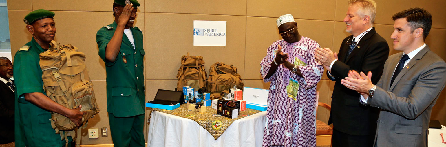 Spirit of America and US Embassy Support Security and Conservation in Mali