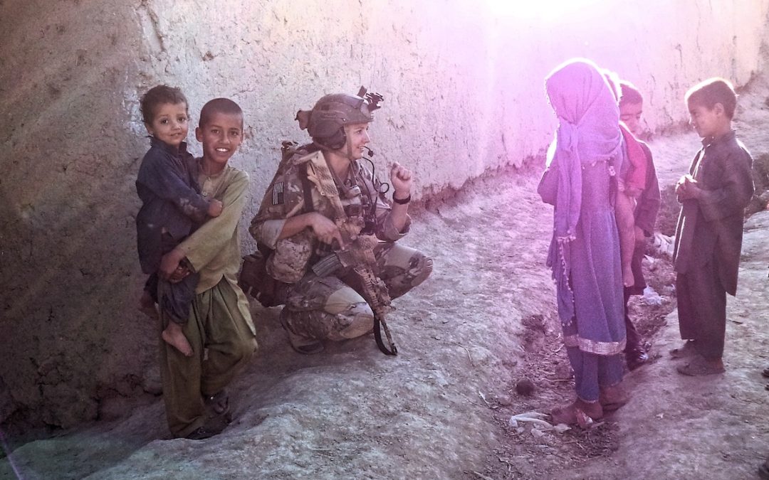 Serving in and out of uniform in Afghanistan