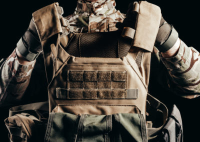 Outfit a Ukrainian soldier with a bulletproof vest in 36 hours