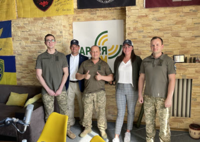 On air: Ukraine’s ArmyFM radio station broadcasts during war