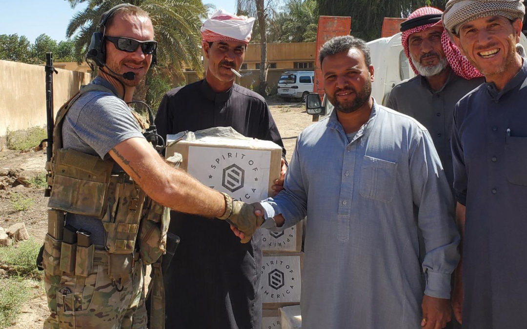 Spirit of America supports 350 Syrian families during a food crisis￼