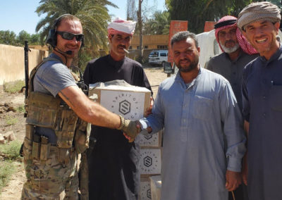 Spirit of America supports 350 Syrian families during a food crisis￼
