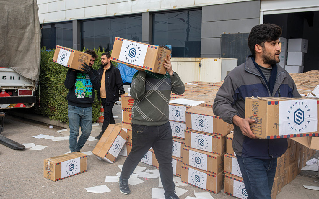 Help US troops support Syrian earthquake victims