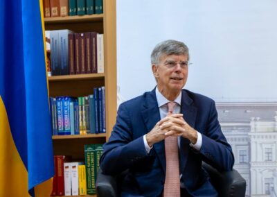 A letter from Ambassador William B. Taylor