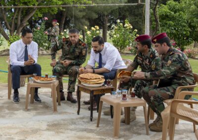 Ironclad support for US troops, diplomats, and partners in the Middle East